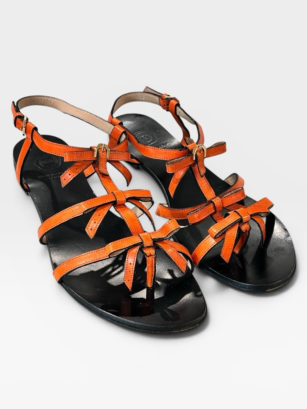 Viktor & Rolf Strappy Flat Sandals Size 40/9